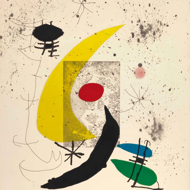 Joan Miró — Налей Полю Элюару