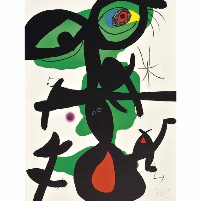 Joan Miró — Ода Жоану Миро : одна тарелка
