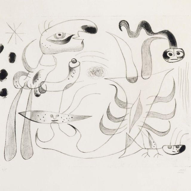 Joan Miró — Барселона XLIII, из серии "Барселона"