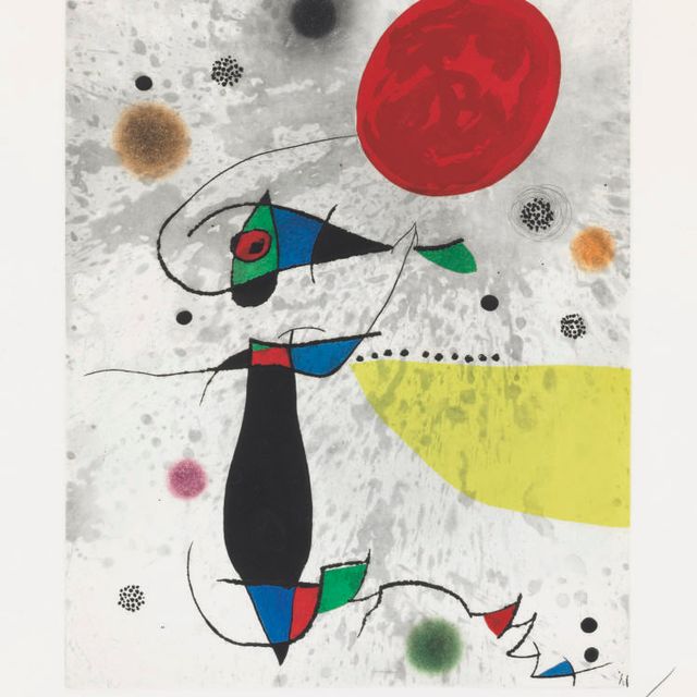 Joan Miró — Отель L'Attrape-Soleil (D. 740)