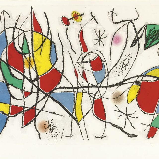 Joan Miró — Приглашение на обед I (номер 480)