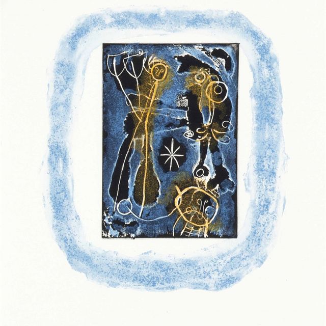Joan Miró — Андре дю Буше, "Люмьер де ла ламе"; Ив Бонфуа, "Антиплатон"; и Жак Дюпен, "Саккады"
