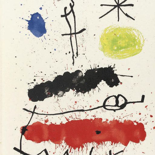 Joan Miró — Джоан Бросса и другие, "Обра Инедита", "Сала Гаспар", Барселона, 1964 (М. 424; С. 95)