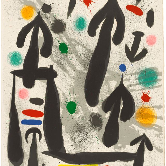 Joan Miró — Фото IV, от: Les Perseides