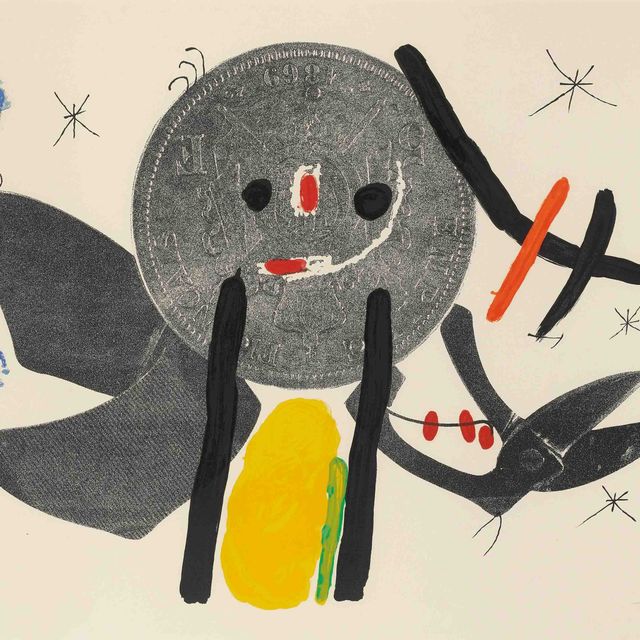 Joan Miró — Мошеннический финансовый план Пханг IV (M. 691)