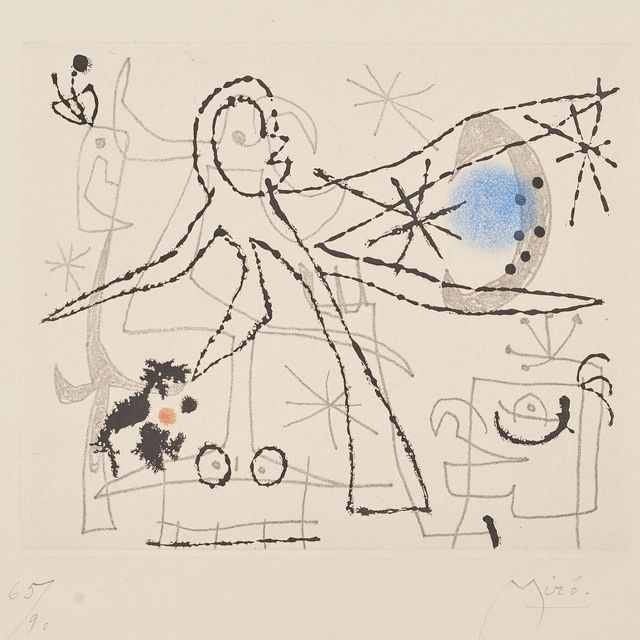 Joan Miró — Платье в стиле Л'Ойсо