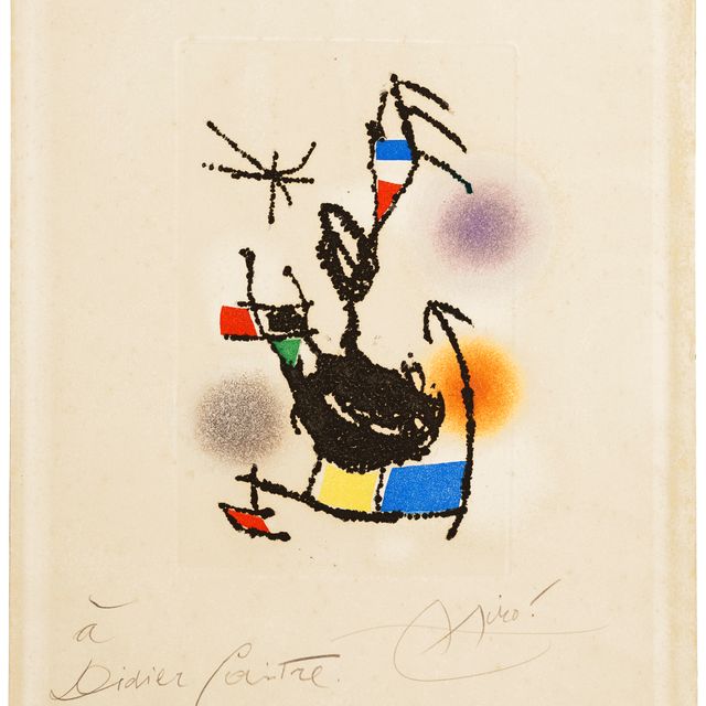 Joan Miró — Фронтиспис, автор: Данс ла Луер косой
