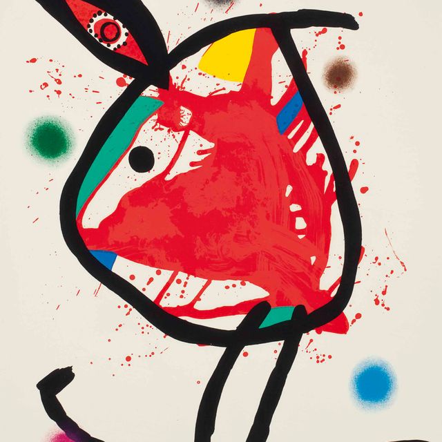 Joan Miró — Ле Воин Монгол