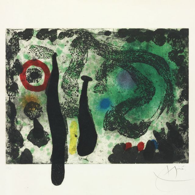 Joan Miró — Мусский сад (D. 454)