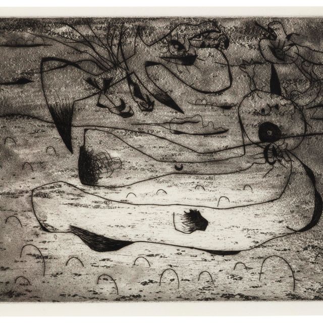 Joan Miró — Любовь и женственная ночь