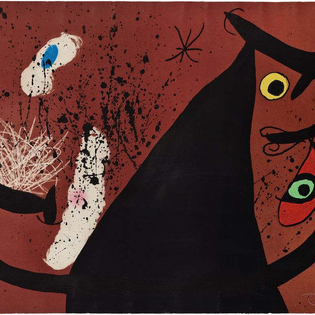 Joan Miró — Девушка из Силекса
