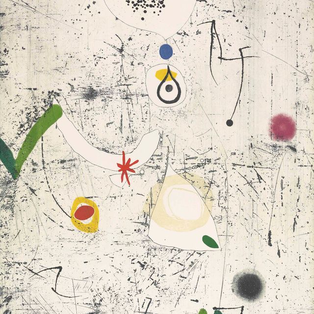 Joan Miró — Пословицы, из: Гравац, 5 стихотворений (д. 716; ср. С. книги. 179)
