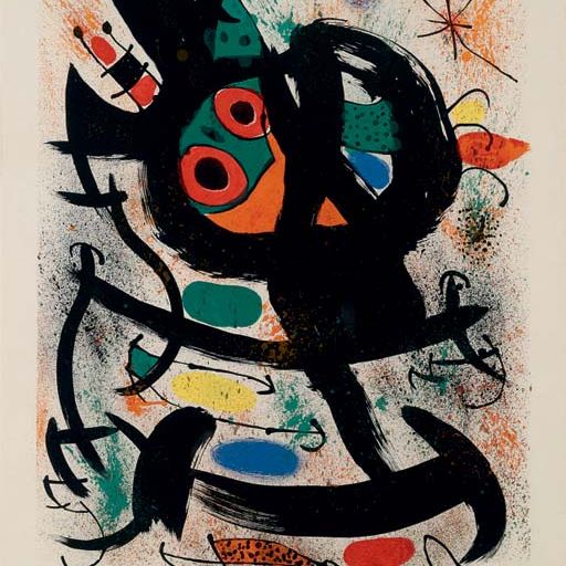 Joan Miró — Выставка в Художественном музее Пасадены (M. 622)