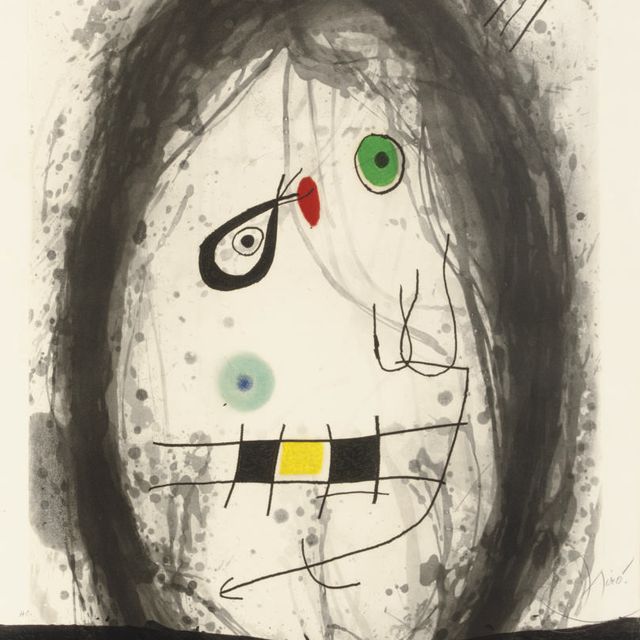 Joan Miró — Черный мир (D. 497)