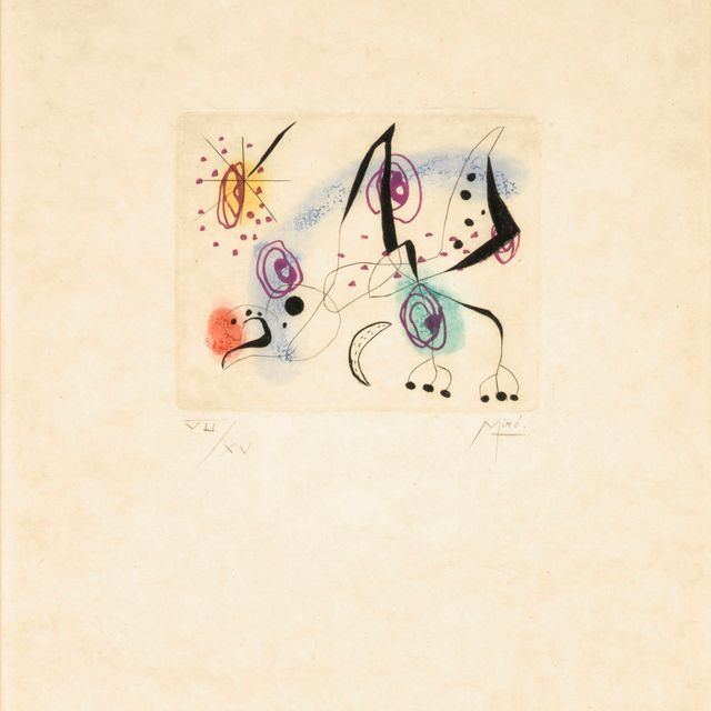 Joan Miró — Лавровый лист: одна тарелка