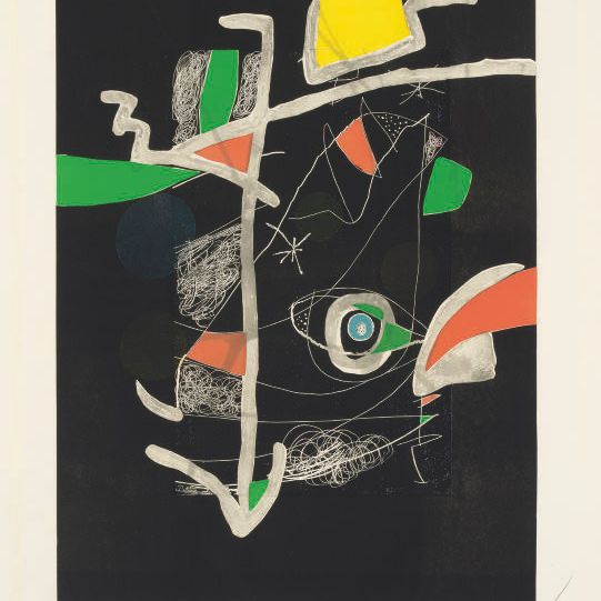 Joan Miró — Библиотека сестринских посланий : одна пластинка (д. 1170; см. кн. 252)