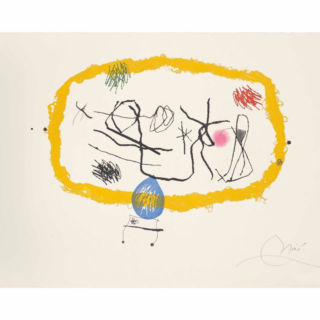 Joan Miró — Персонажи Solars (Дюпен 648)