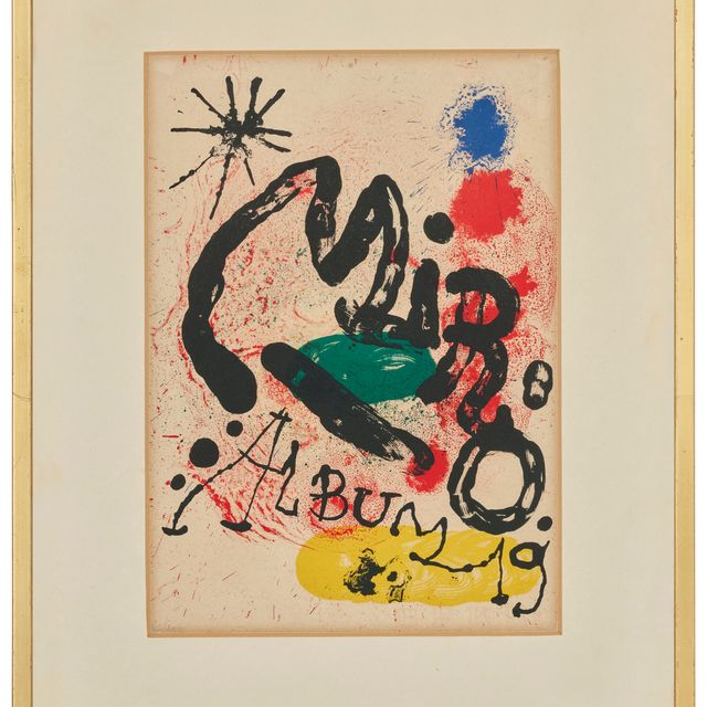 Joan Miró — Альбом 19: одна пластинка