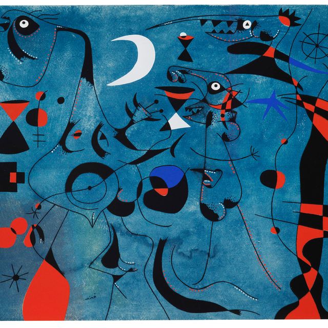 Joan Miró — Созвездия : одна пластина