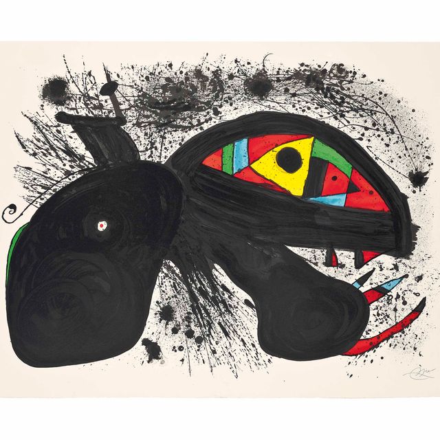 Joan Miró — Пейсанн в кольере