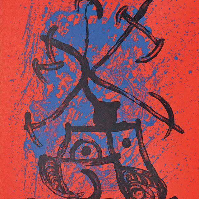 Joan Miró — Тизер (красный)