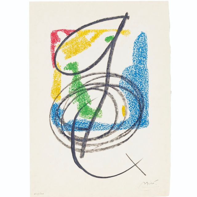 Joan Miró — Сущности земли : один отпечаток