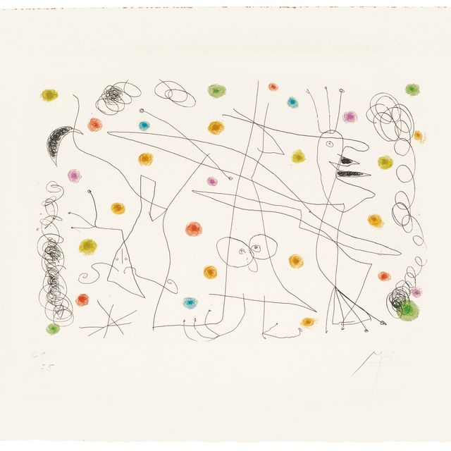 Joan Miró — Стриптизерша