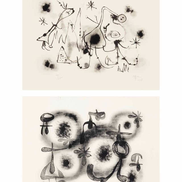 Joan Miró — Альбом 13 : две пластинки