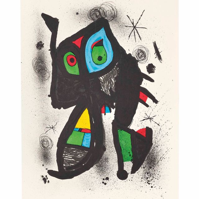 Joan Miró — Пейсанн - путешественница по морю