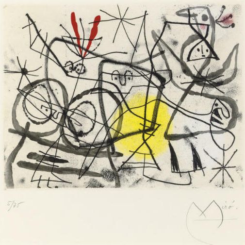 Joan Miró — Подготовительные работы к I сезону (D. 365)