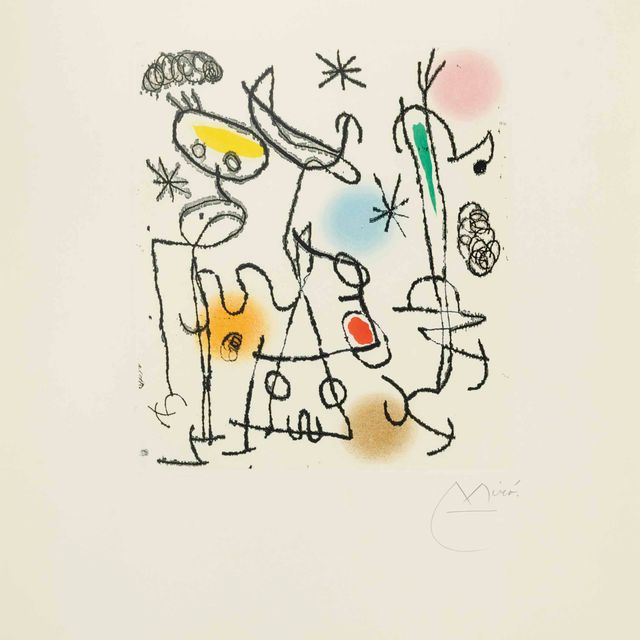 Joan Miró — Условно-досрочное освобождение (Дюпен, 446; см. книги Кремера, 116)