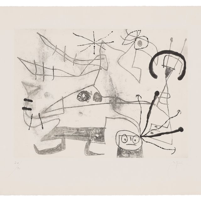 Joan Miró — Женщина-Уазо л