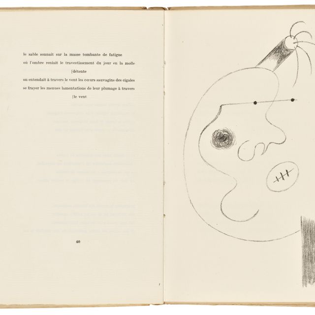 Joan Miró — Тристан Тцара, Брат путешественников