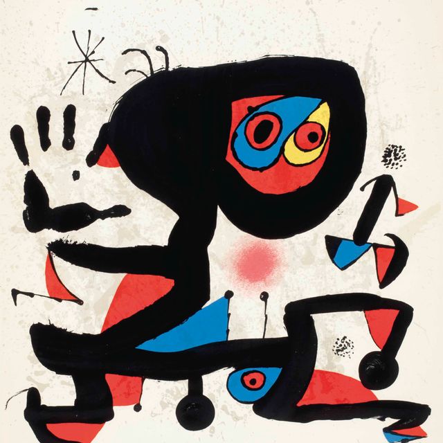 Joan Miró — Плакат для ЮНЕСКО
