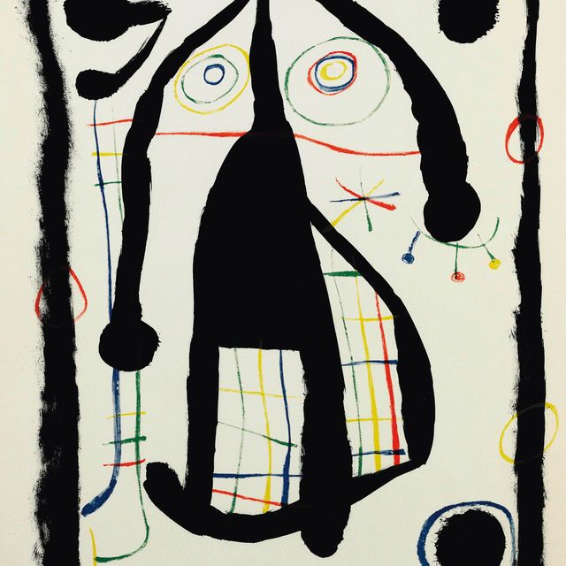 Joan Miró — Иностранная женщина (M. 252)