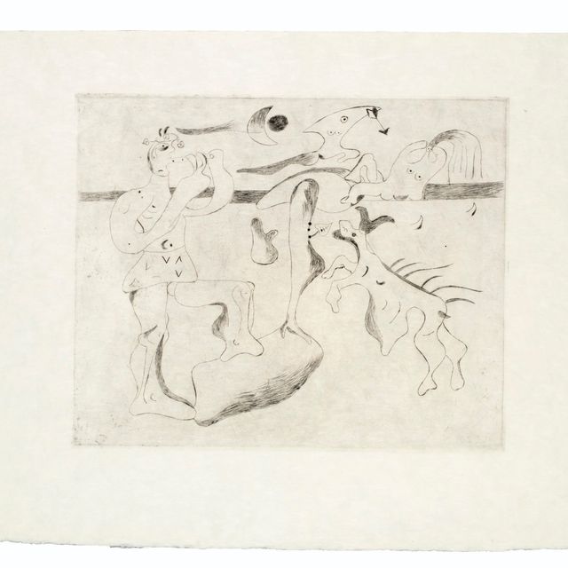 Joan Miró — Дафнис и Хлоя