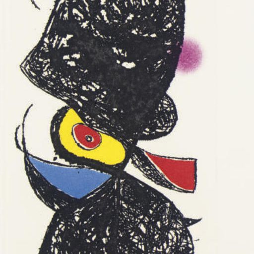 Joan Miró — Ле-кок-де-Брюйер (D. 736)