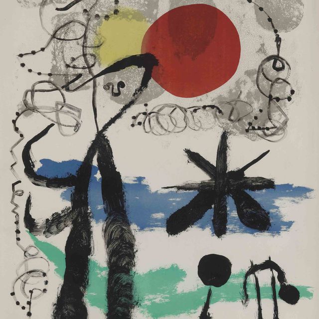 Joan Miró — Путешественник Малере (M. 216)