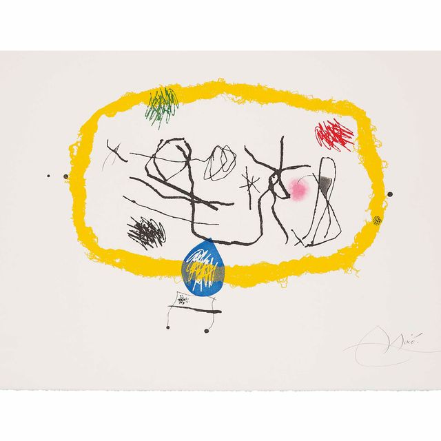 Joan Miró — Персонажи Solars (Дюпен 648)