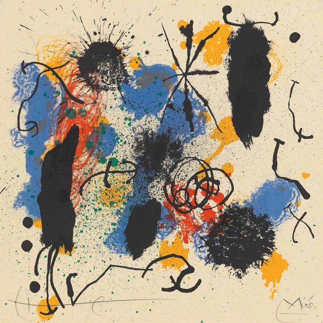 Joan Miró — Это работа, подходящая для жардинье