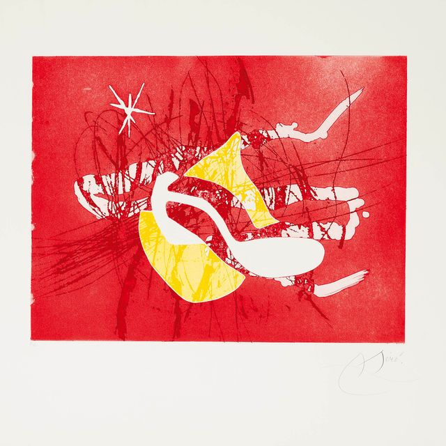 Joan Miró — Кантик-дель-Соль: Одна тарелка (D. 861; см. C. books 196)