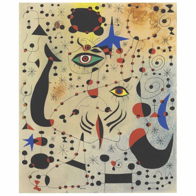 Joan Miró — Созвездия : одна пластина