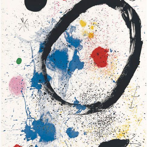 Joan Miró — Кольцо в виде сумерки (M. 390)