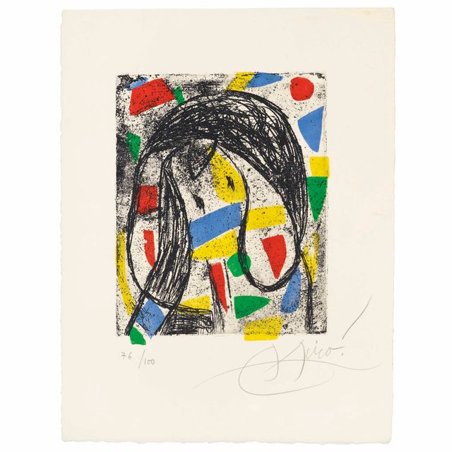 Joan Miró — Восстание карателей (Дюпен, IV, 1171; см. книги Крамера, 254)