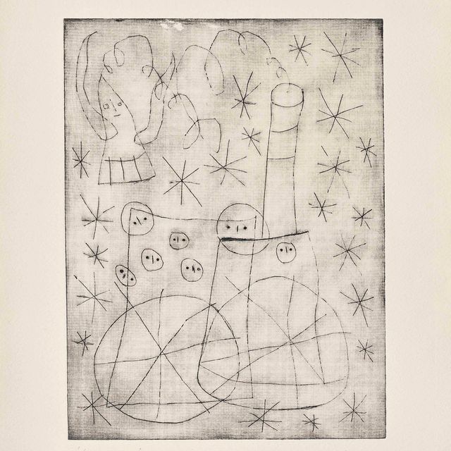 Joan Miró — Две тарелки от Ноэля о чем-то другом