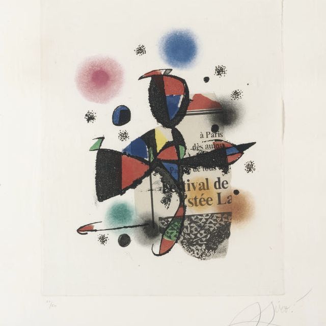 Joan Miró — Гауди XV (1074 г. р.)