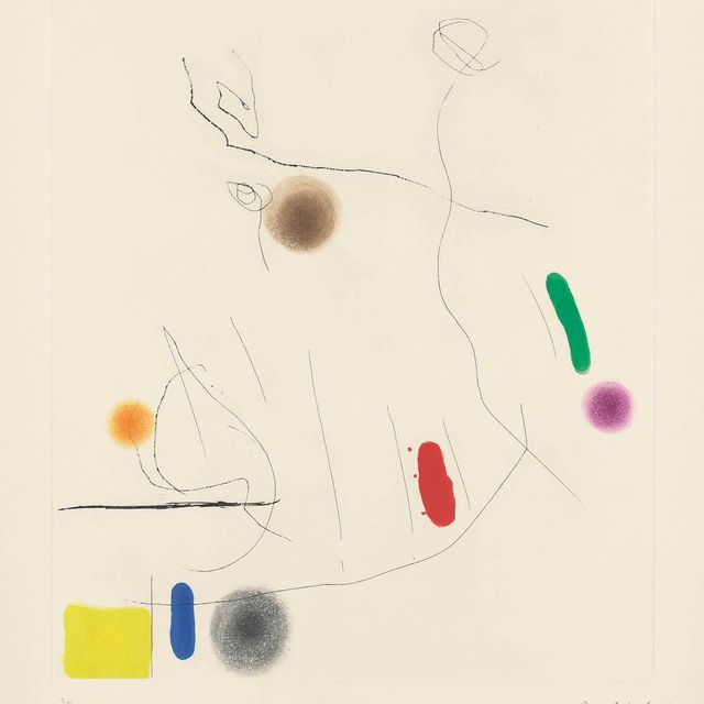 Joan Miró — Могила в ле-Живре I