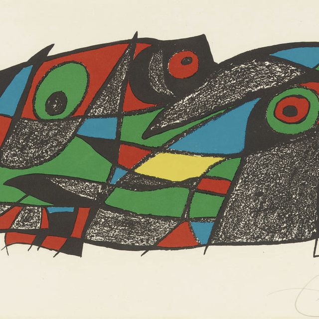 Joan Miró — Фотоскоп : одна пластина (M. 938; см. C. books 209)