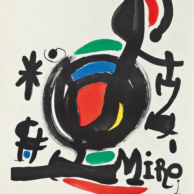 Joan Miró — Выставочный плакат "Сущность Земли" (M. 625)