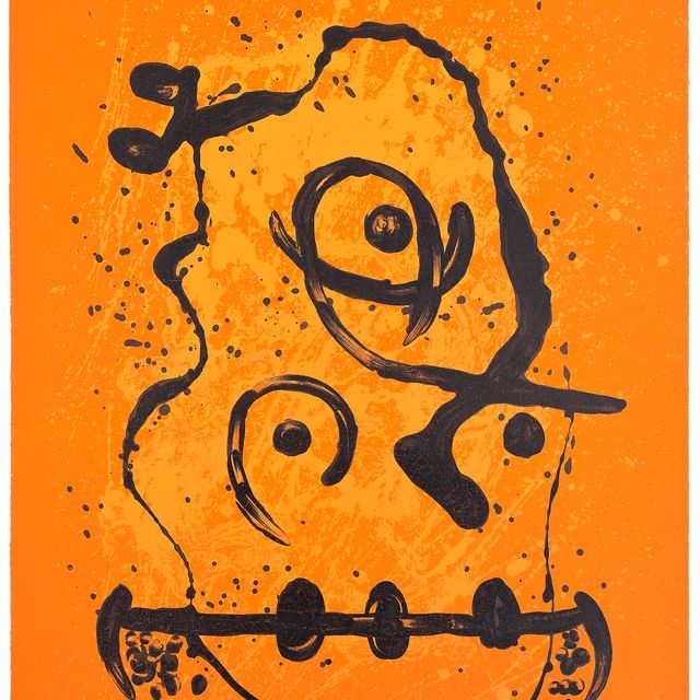 Joan Miró — Человек-полиглот - Оранжевый